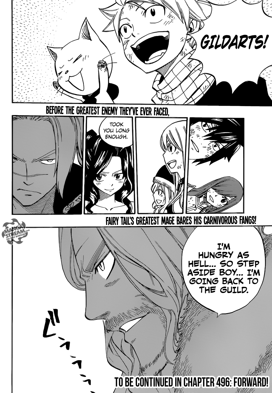 Fairy Tail Chapter 495 25